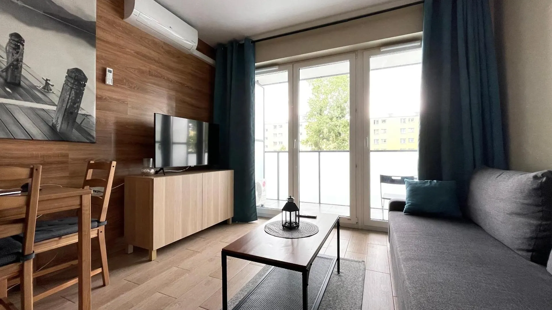 Superior Baltea 2 Rooms, 1 Bedroom, Beach 800M, Air Condition! Terrace Gdańsk Apartament